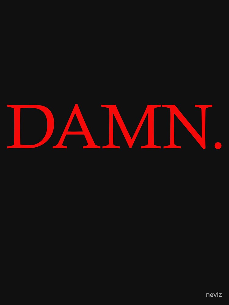 DAMN. Kendrick Lamar Album Design by neviz