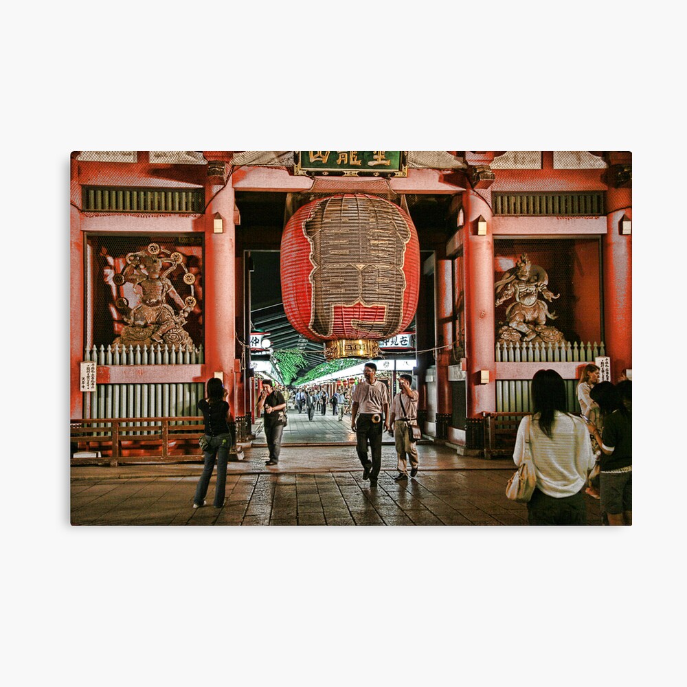 Tokyo Temple Canvas Print
