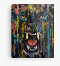 Black Panther Metal Print