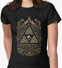 Silent Princess of The Wild Women's Fitted T-Shirt