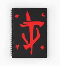 Mark of the Doom Slayer - Red Spiral Notebook