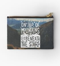 On Top Of Mountains Studio Pouch