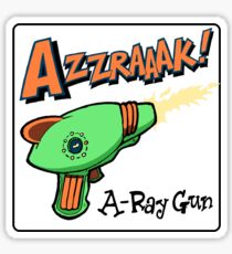 Raygun A Sticker
