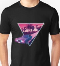 Nighdrifter retro wave car Unisex T-Shirt