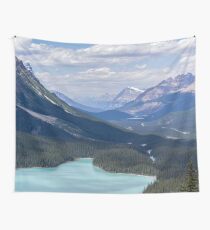 Entspannende Sommer-Gebirgsferien-Natur-Fotografie Wandbehang