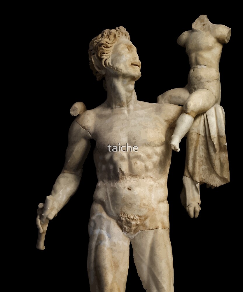 quot Sylvan Deity With The Child Dionysus quot by taiche Redbubble