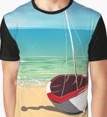 Torquay Devon vintage seaside travel poster Graphic T-Shirt