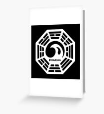 Dharma Initiative Logo (Lost TV Show) Greeting Card