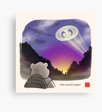 Panda Signal Canvas Print