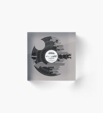 Star Wars - Death Star Vinyl Acrylic Block
