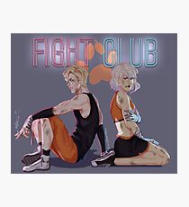 The Foxhole Fight Club Photographic Print