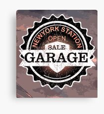 Garage Canvas Print