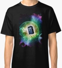 Universe Blue Box Tee The Doctor T-Shirt Classic T-Shirt