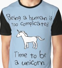 Time To Be A Unicorn Graphic T-Shirt
