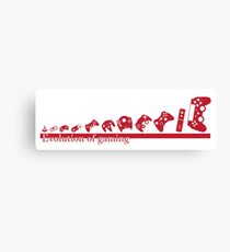Evolution of Gaming Canvas Print