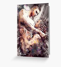 Into the Eyes V Greeting Card