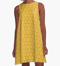 Hex mesh 05 A-Line Dress