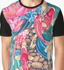Koi Pond Graphic T-Shirt