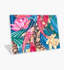 Koi Pond Laptop Skin
