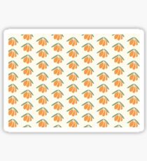 Sea buckthorn pattern Sticker