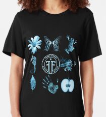 Fringe Division and Glyphs Slim Fit T-Shirt