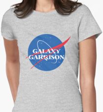 Voltron Galaxy Garrison NASA Parody Women's Fitted T-Shirt