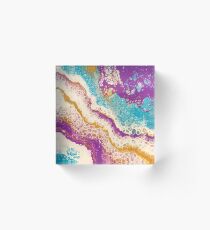 Mardi Love Acrylic Block