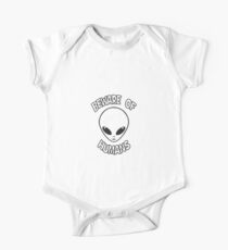 Beware of Humans One Piece - Short Sleeve