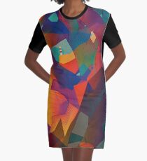 The Rocks by the Lighthouse Graphic T-Shirt Dress