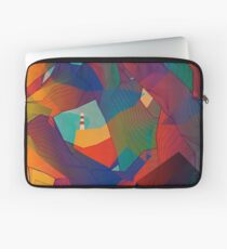 The Rocks by the Lighthouse Laptop Sleeve