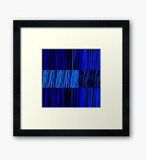 Yves Klein's Resist Framed Print