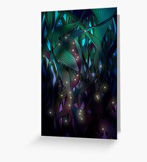 Nocturne (with Fireflies) Greeting Card