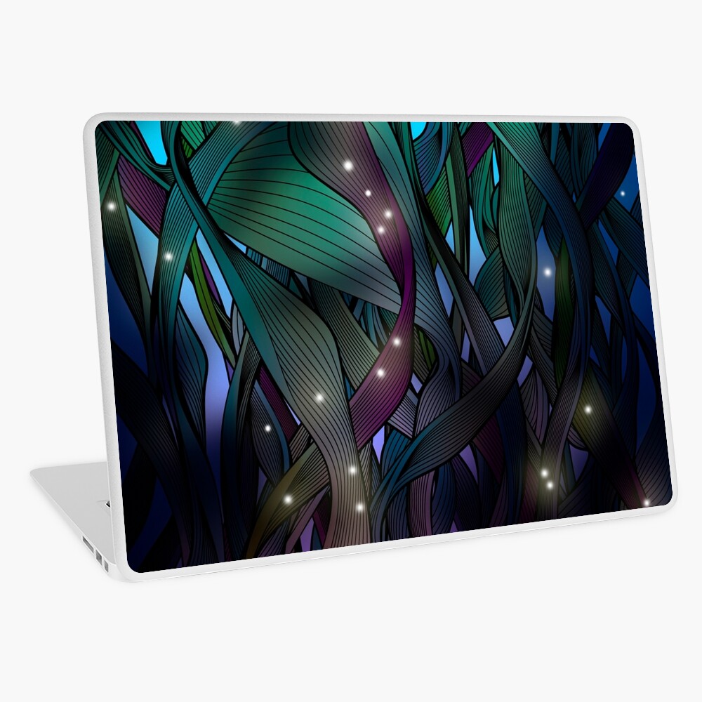 Nocturne (with Fireflies) Laptop Skin