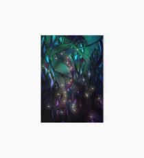Nocturne (with Fireflies) Art Board