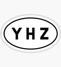 Euro Sticker - YHZ - Halifax Stanfield International Airport Sticker