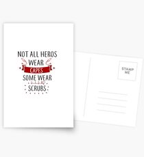 Not All Heros Postcards