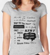 HARRY STYLES SONGS Women's Fitted Scoop T-Shirt