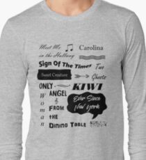 HARRY STYLES SONGS Long Sleeve T-Shirt