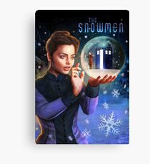 The Snowmen Canvas Print