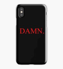 DAMN. - Kendrick Lamar - Red/Black iPhone Case