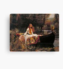 Lienzo La dama de Shallot - John William Waterhouse