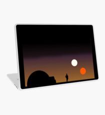 Der doppelte Sonnenuntergang ... Laptop Skin