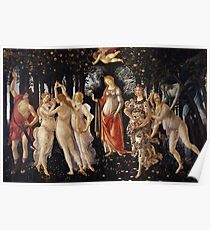 La Primavera - Allegory Of Spring - Sandro Botticelli Poster