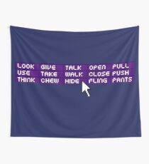 Retro Activities Wall Tapestry