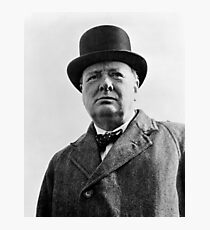 Sir Winston Churchill Photographic Print