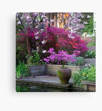 Purple Explosion Metal Print