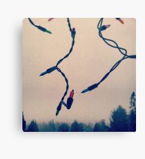 At First Christmas Light Canvas Print