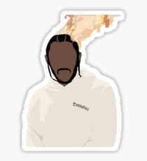 Kendrick Lamar - On Fire Sticker