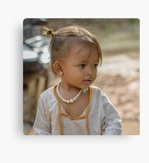 Village Girl 2 Canvas Print