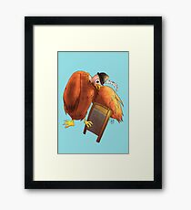 Polly Plays a Washboard Framed Print